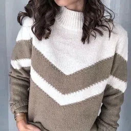 StyleCast Women Striped Pullover Sweater-image-89