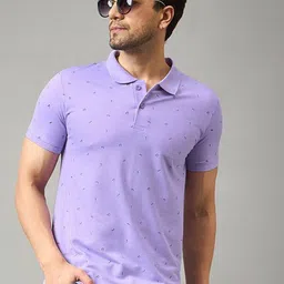 Zigo Conversational Printed Polo Collar Casual T-shirt-picture-22