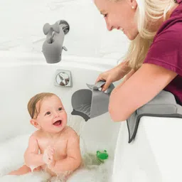 skiphop Skip Hop Moby Waterfall Bath Rinser - Grey image 5
