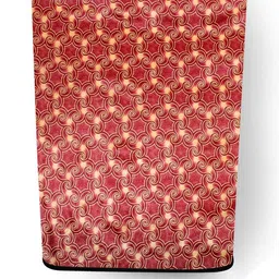 The Furnishing Tree Washing Machine Cover Frieze Pattern Maroon Compatible for Whirlpool 6.5 Kg Ful image 5