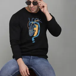 TEEFOX Men Printed Round Neck Full Sleeve Sweatshirt-picture-19