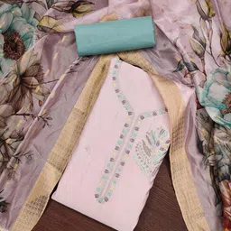 KIMISHA Embroidered Unstitched Dress Material-picture-30