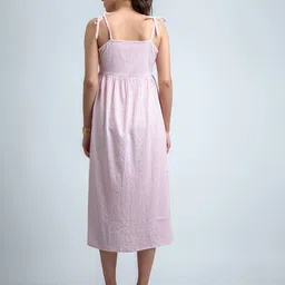 CORSICA Women Checked A-Line Dress image 5