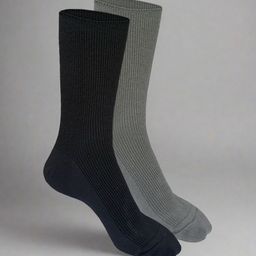 HEELIUM 2-Pcs Crew Length Woolen Socks For Men & Women-picture-19