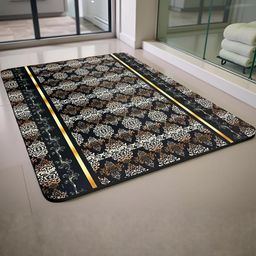 IVAZA Grey 1000 GSM Silicone Bath Rugs-picture-21