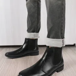 Carlton London Leather Chelsea Boots image 3