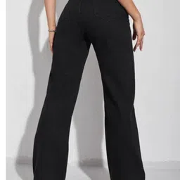 Veltick Straight Fit High-Rise Light Fade Cotton Denim Jeans image 2