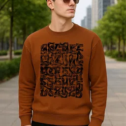 Moda Rapido Men Printed Round Neck sweatshirt image 3