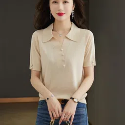 StyleCast Women Polo Collar T-shirt-picture-15