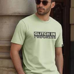 Bewakoof Men Typography Printed Round Neck Pure Cotton T-shirt-picture-21