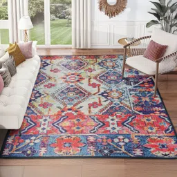 status Multicolor Polyester Carpet-picture-19