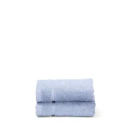 maspar Blue Bamboo Cotton Solid 650 GSM Hand Towel Set (2Pc)-picture-12