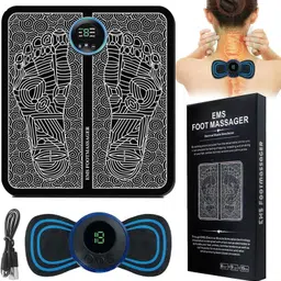 ykid EMS Massage Machine Pad Feet Muscle Stimulator Massager image 1