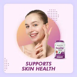 healthyhey nutrition Rosehip Extract 60 Veg Capsules (500mg) image 4