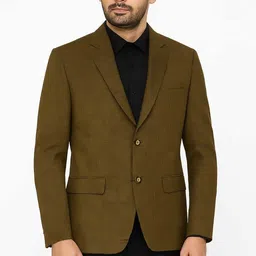 kfs creation Men Self Design Single Breasted Festive, Festive & Wedding, Formal, Party, Casual, Wedding Blazer image 4