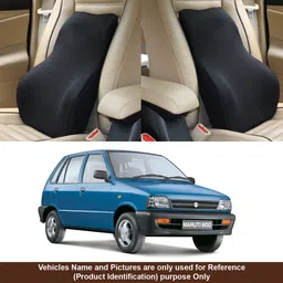 oshotto Black Fabric Car Pillow Cushion for Maruti Suzuki-picture-25