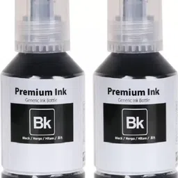 tequo 05 Ink Pack 2 for M3140, M3170, Black - Twin Pack Ink Bottle image 1