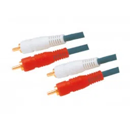 MX 2 RCA Male Plug To MX 2 RCA Male Plug Cord High Resolution OFC Cable Tip Gold Plated 0.3 Meter (MX-836)-picture-11