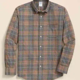 brooks brothers Non-Iron Twill Pattern Regular Fit Sport Shirt image 1