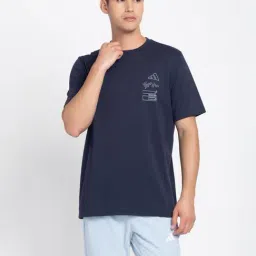 Adidas Indigo Regular Fit Printed Sports T-Shirt-picture-11