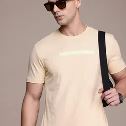 FCUK Typography Printed Pure Cotton T-shirt-picture-31
