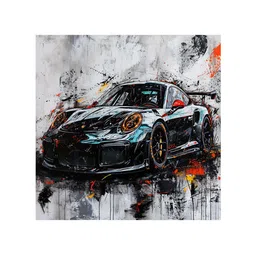 999Store Grey & Black 1 Piece Canvas Other Wall Paintings image 3