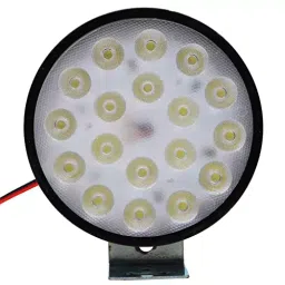 Allextreme 27 W White 18 LED Round Spot Beam Fog Light Work Lamp for Motorcycle and Cars, EXF18L1-picture-32