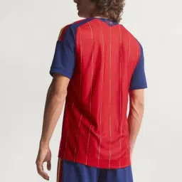 Adidas Red Slim Fit Printed Jersey image 2
