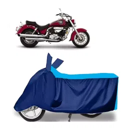 Auto Pearl Two Wheeler Cover for Hyosung ST7 - Cyan, Blue-picture-30