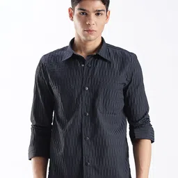 NEVER NEUD Men Classic Regular Slim Fit EBCO Casual Shackets Shirt-picture-42