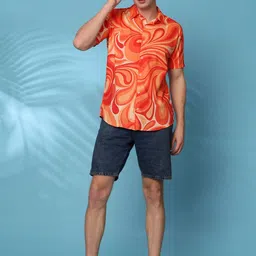 Moda Rapido Men Standard Opaque Printed Casual Shirt-picture-17