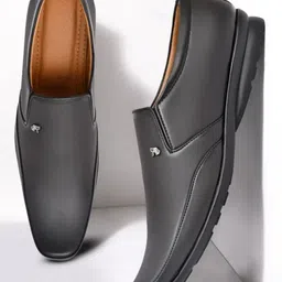 mapton Menr Round Toe Slip-On Formal Shoes-picture-13