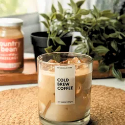 THE UMBRELLA STORE Cold Brew Coffee Scented Candle - Soy Wax As Ice Cubes - Coffee, Chocolate And Vanilla (7.1 X 7 Cm) image 1