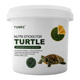 Tunai 3in1 Adult Turtle Food Spirulina Added with Whole Shrimp and BSFL Worms|900g|Suitable for All Musk, Red-Eared, Mud Cooter Turtle & Tortoise image 1