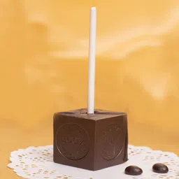 jus' trufs 72% Dark Sugarfree Chok' Hot with Cinnamon I Hot Chocolate Sticks Ready to Drink I Set of 4 I Vegan I Sugarfree. image 2