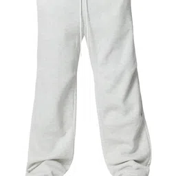 dockstreet Men's/Unisex Open Bottom Drawstring Pure Cotton Stretchable Baggy Jogger Pants image 1