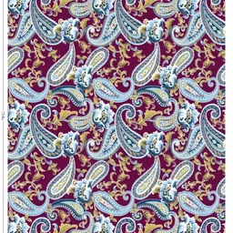 bratkrok Women's/Girl's Printed Satin Stoles (Multicolour) image 5