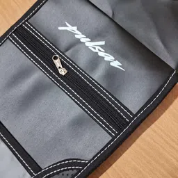 generic Bike Tank Cover for Pulser 150, 125, 100 - Full Tank Cover - Zippered Pocket - Cellphone Pocket - Tank Bag image 3