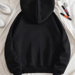 sxv style Heart Printed Sweatshirt Hoodie image 3