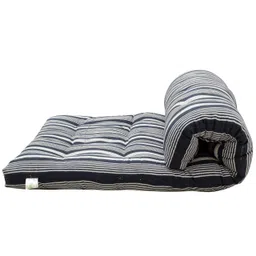 coca industries Next GO Queen Bed Soft Cotton Tuffted Floor Mattress Ruyi Gadda Foldable Full Support to The Back Pain Hypoallergenic with Pillow (Queen, 72'' X 48'' X 3'') image 1