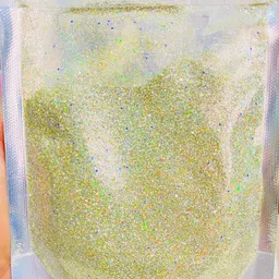 Mahir Glitter Supreme Quality Art & Craft Decorative Glitter 20 Gm Pack (Lesar Rainbow 0.08 mm) image 3