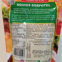 Goana Foods Squids Sorpotel || 200Gms image 2