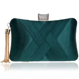 tooba Girl's Tassle Clutch (Green) image 1