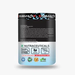 MUSCLE ELITE FITNESS Big Pump Pre Workout Supplement Serving 22/44 is prepared to boost explosive energy, strength, focus, endurance and maximum performance during workout Orange with sipper 190g image 3