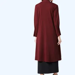 iuga Black Shrugs for Women Stylish (408_Blk_) image 2