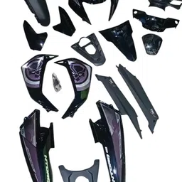 generic SCOOTY NTORQ 125 SUPER STEALTH BLACK SQUARD EDITION MODEL image 1