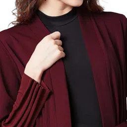 iuga Black Shrugs for Women Stylish (408_Blk_) image 5