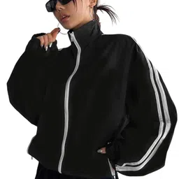 Modern Zip Zipper Jacket,Bomber Jacket,Women Casual Jacket,Jacket14,Zipper Jacket For Women. image 1