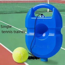 BELOXY Tennis Trainer (Pack of 1) Rebound Ball with String Tennis Trainer Set Self Tennis Practice Ball with String Cricket Trainer Rebound Ball with Rope Fill Sand or Water (1) image 4