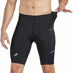 just rider Gym Compression Skin Tight Shorts with Mobile Pocket for Gym, Running, Cycling, Swimming, Basketball, Cricket, Yoga, Football, Tennis, Badminton & Many More Sports (Pack of 2) image 2
